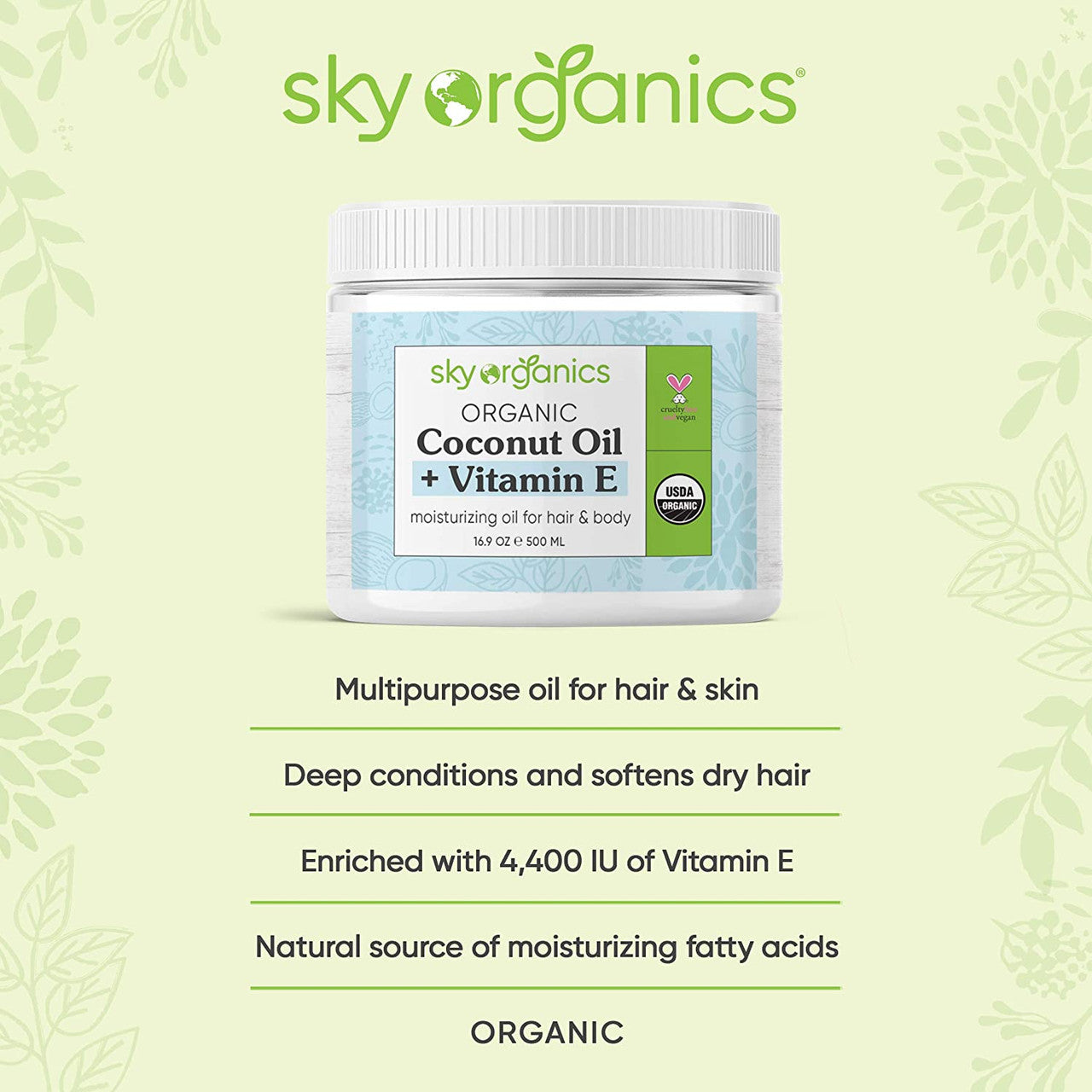 OG2 SKYORG CCNUT OIL VTE ( 1 X 16.9 OZ   )-3