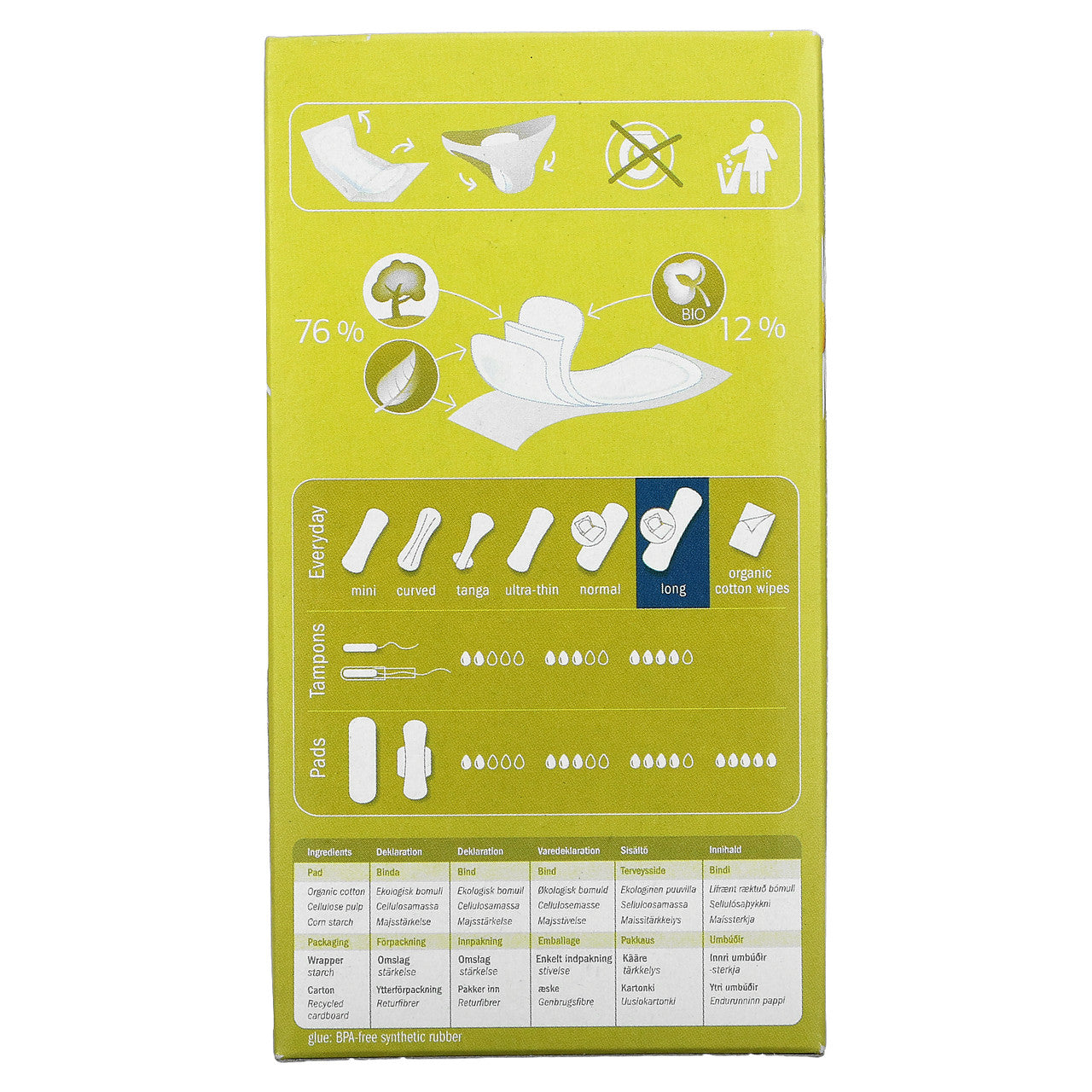 NATRA PANTY LNR LNG WRAP ( 1 X 16 CT   )-1