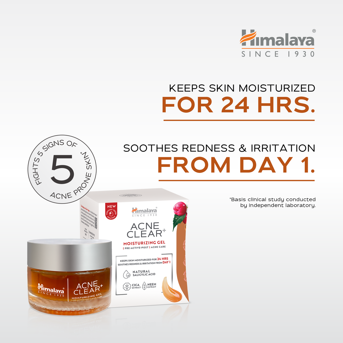 Himalaya Gel Hidratante Acne Clear+