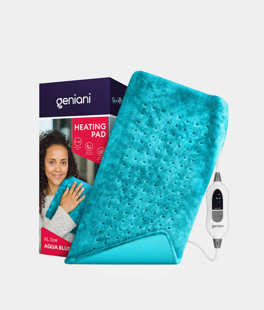 King Size Heating Pad XL Aqua Blue