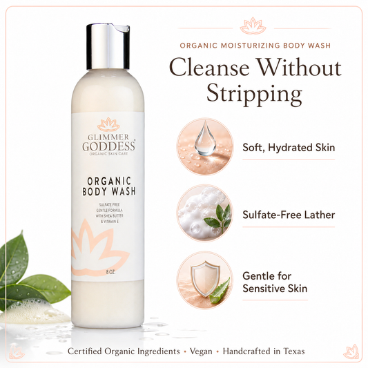 Organic Moisturizing Body Wash for Soft, Hydrated Skin-0