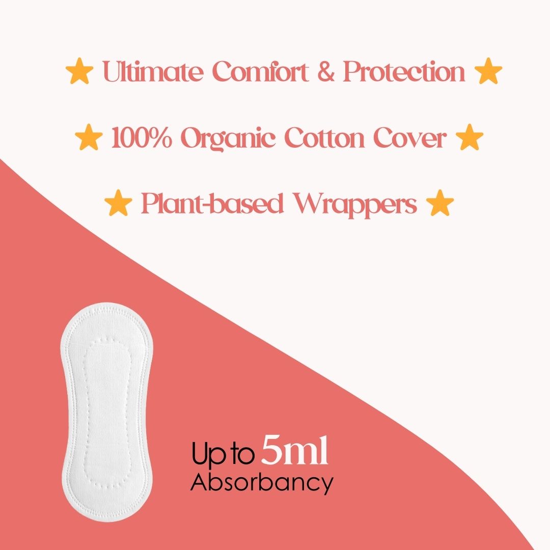 Besti 100% Organic Cotton Liners (20 Count)